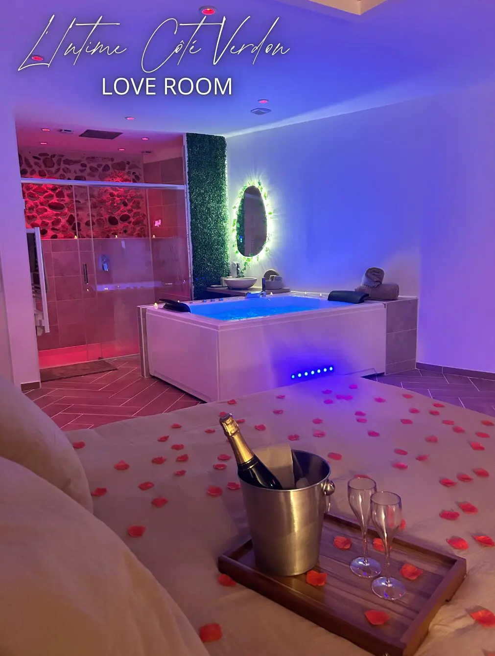 L'intime Côté Verdon - Suite Balnéo & Terrasse (Quinson, Alpes-de-Haute-Provence)