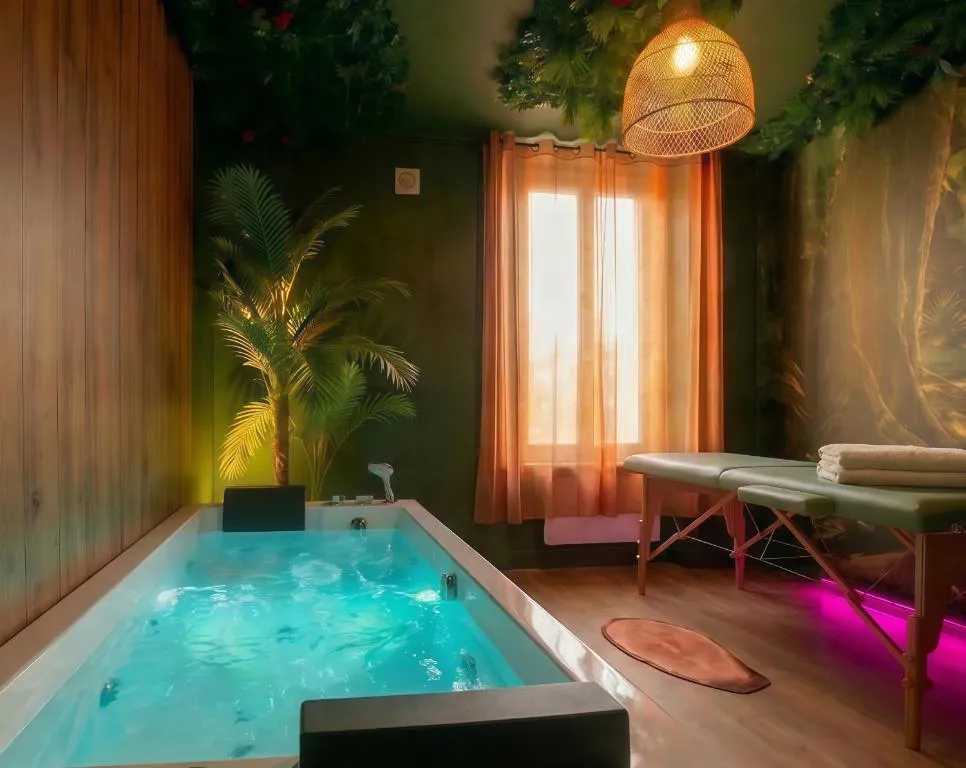Jungle Balnéo et Massage - Appartement détente près de la gare (Belfort, Territoire de Belfort)