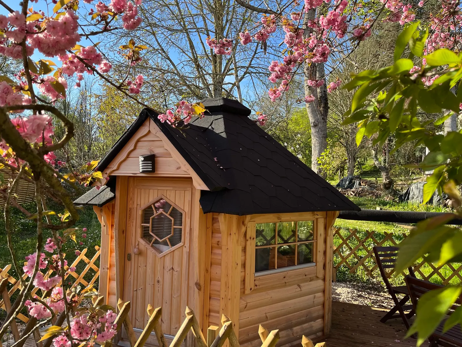 Kota Amboise - Kota finlandais avec spa nordique en option (Valloire-sur-Cisse, Loir-et-Cher)