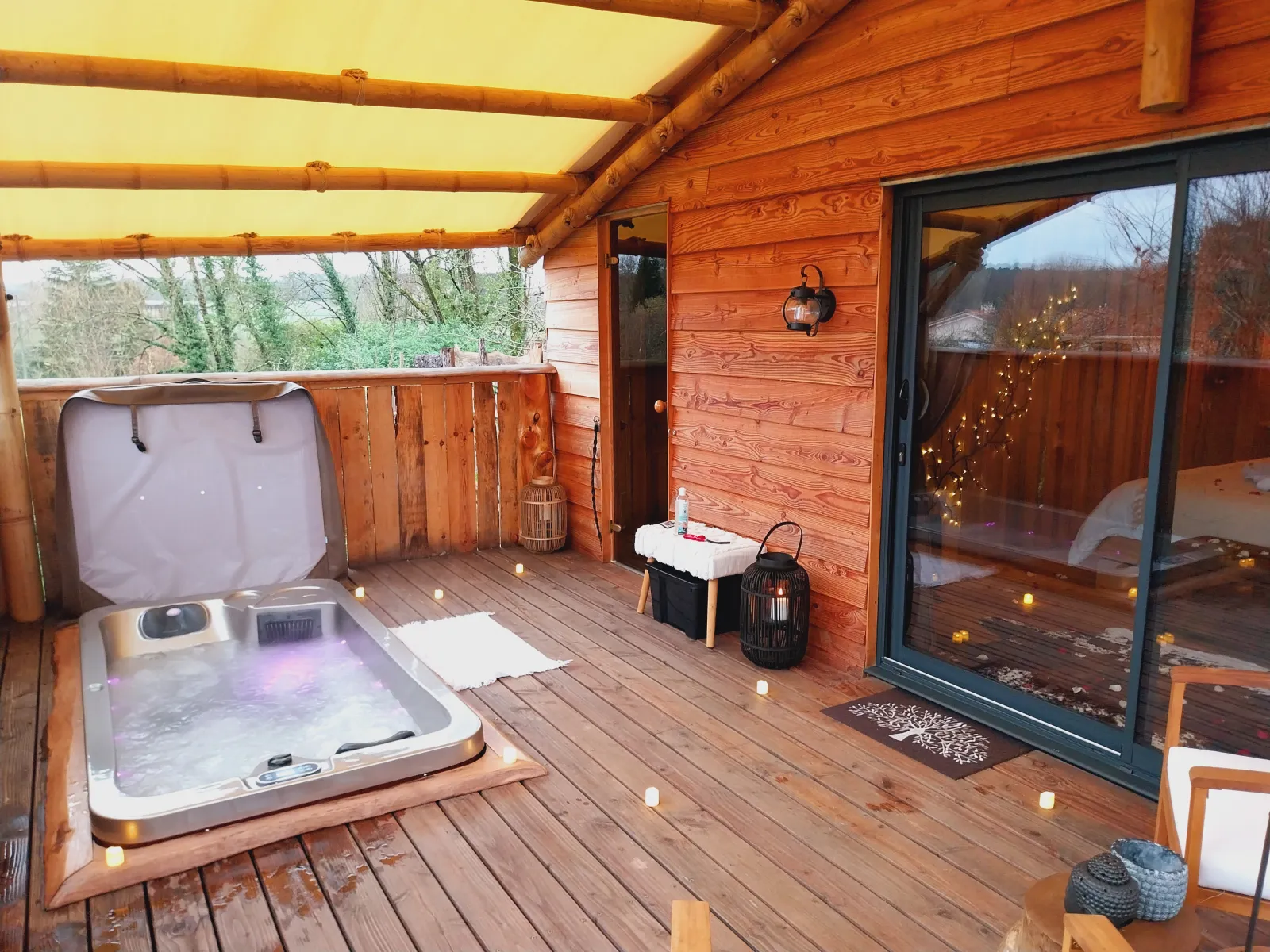 L'Entre2rêves - Cabane avec spa et sauna privatifs (Saint-Maigrin, Charente-Maritime)