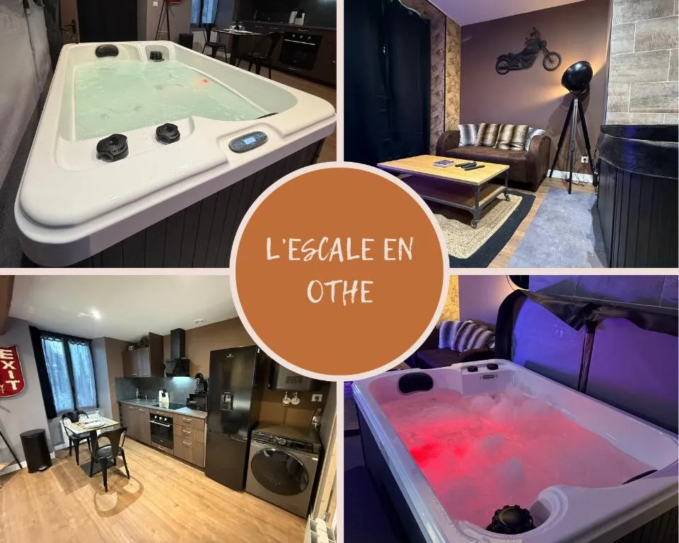 L'Escale en Othe - un jacuzzi de plain-pied au pays d'Othe (Estissac, Aube)
