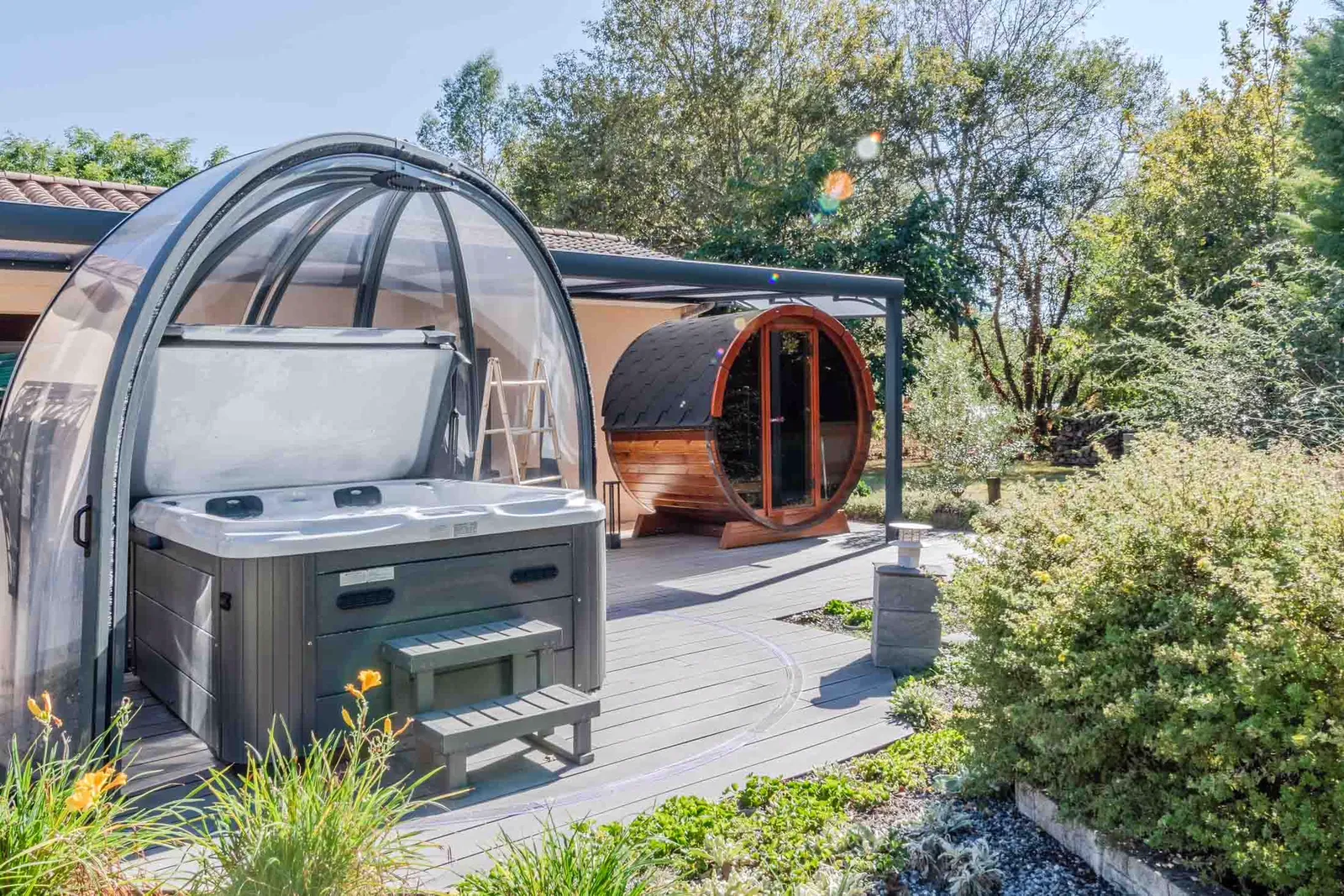 L'Escale Sud Gironde - Gîte avec jacuzzi et sauna privatifs (Pompéjac, Gironde)