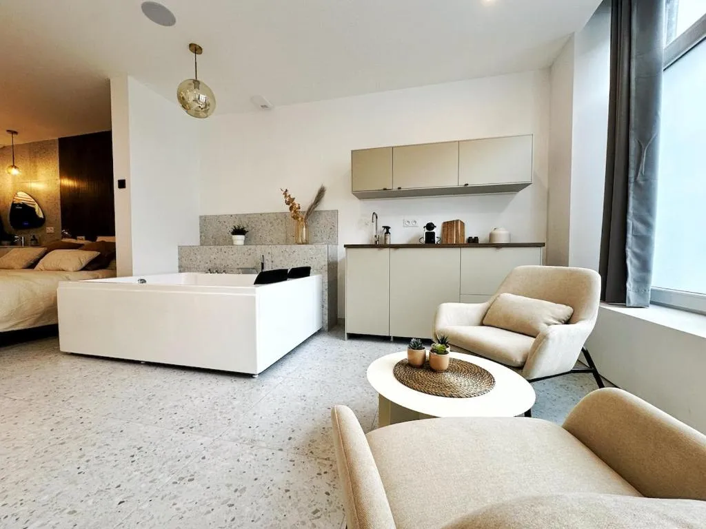 L'Intemporel balnéo - appartement avec spa aux portes de Lille (Lambersart, Nord)