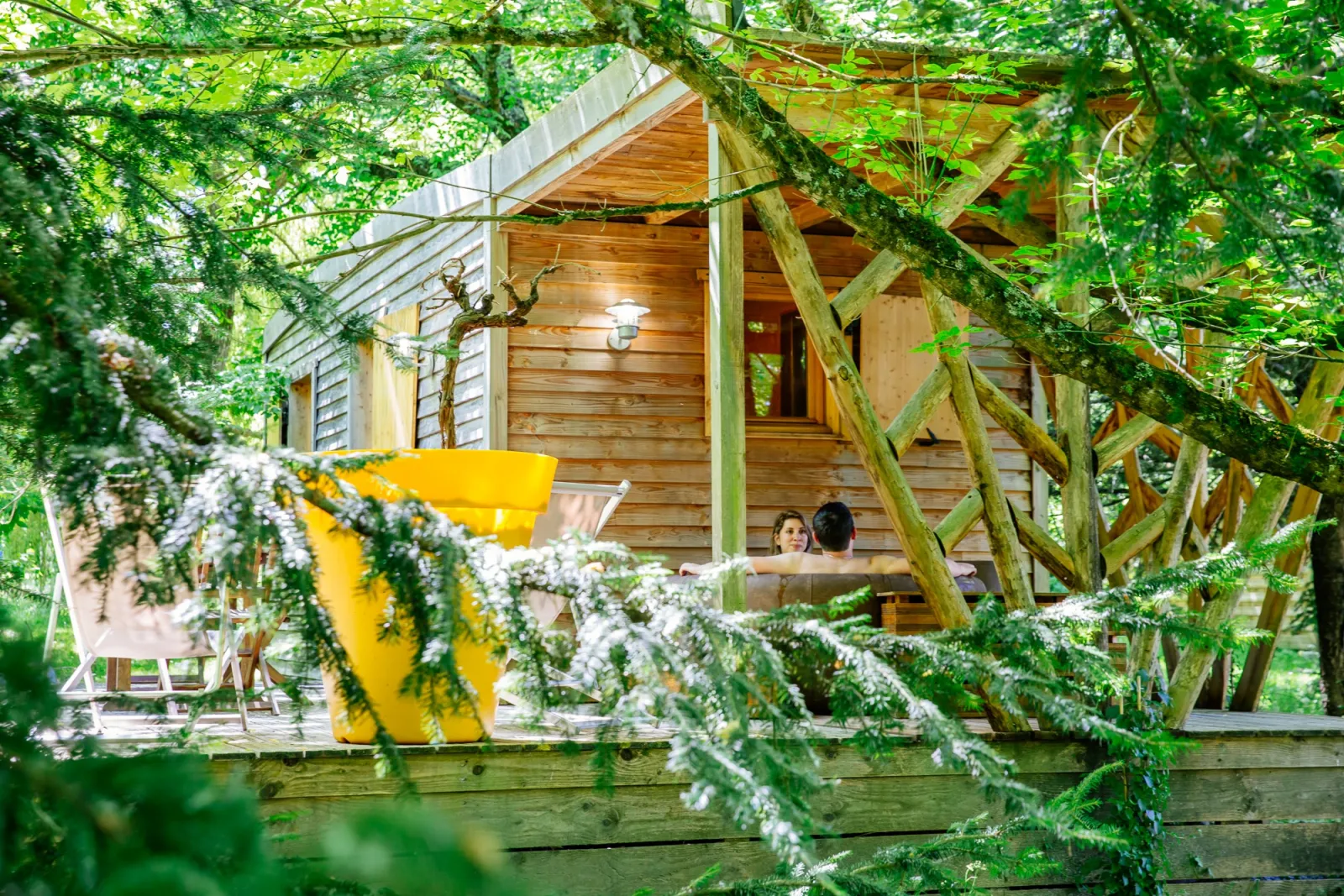 L'Oenolodge & Spa privatif, cabane à Le Nizan - photo 3 sur 12