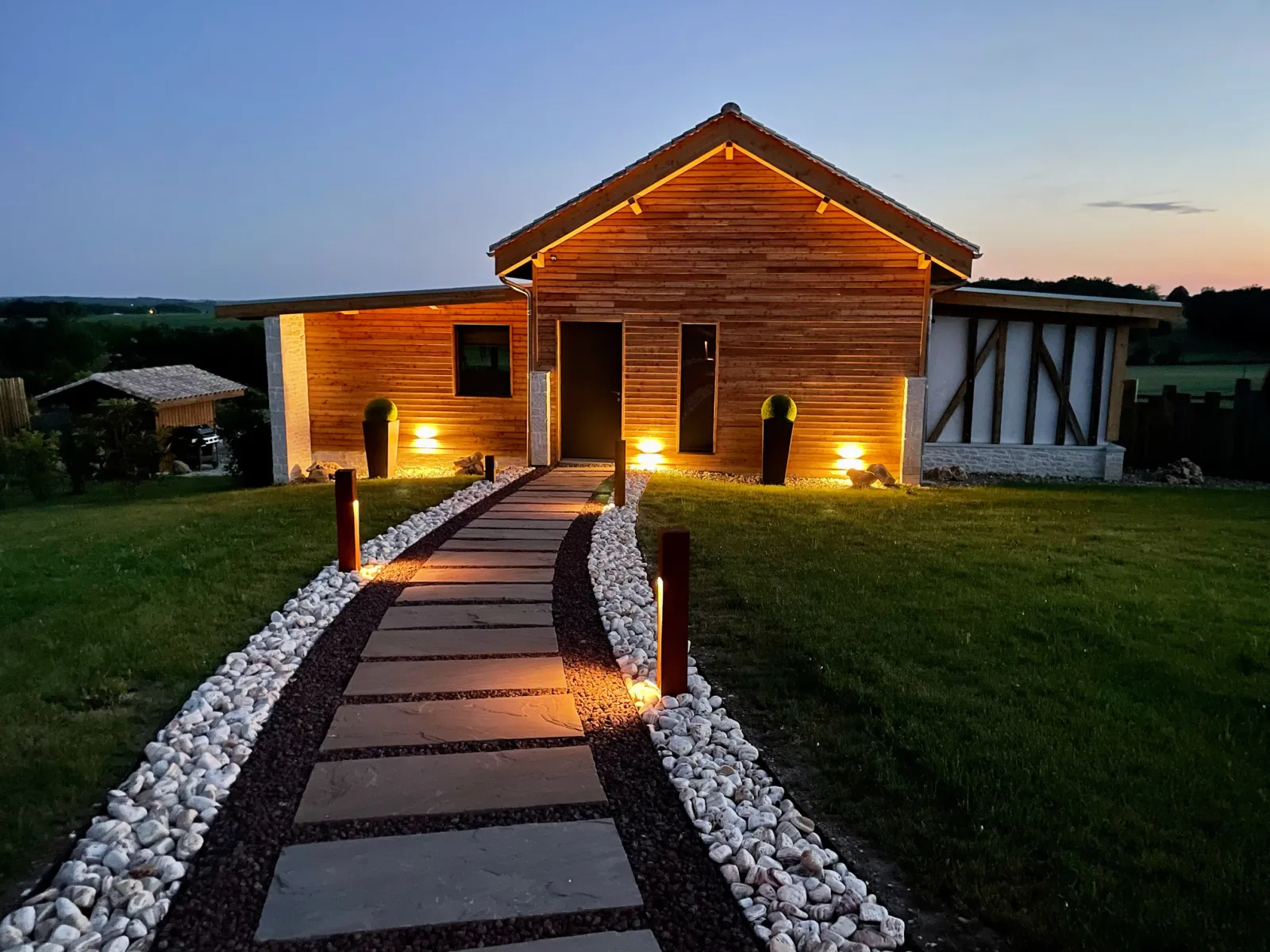 L'Orée du Bois & espace spa privatif, cabane à Eymet - photo 3 sur 12