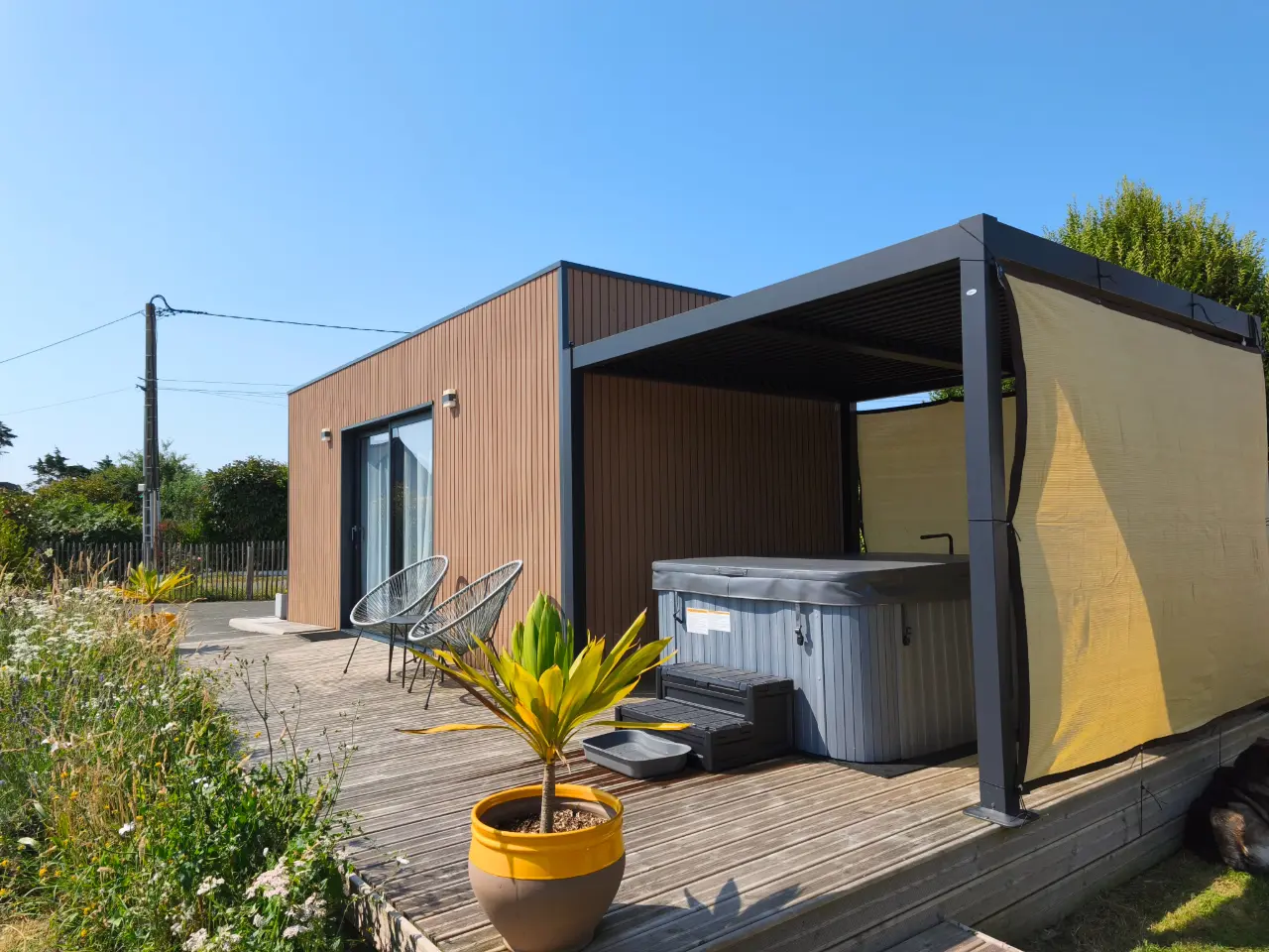 La Bulle Bigoudène - Studio avec jacuzzi privé chauffé (Plobannalec-Lesconil, Finistère)