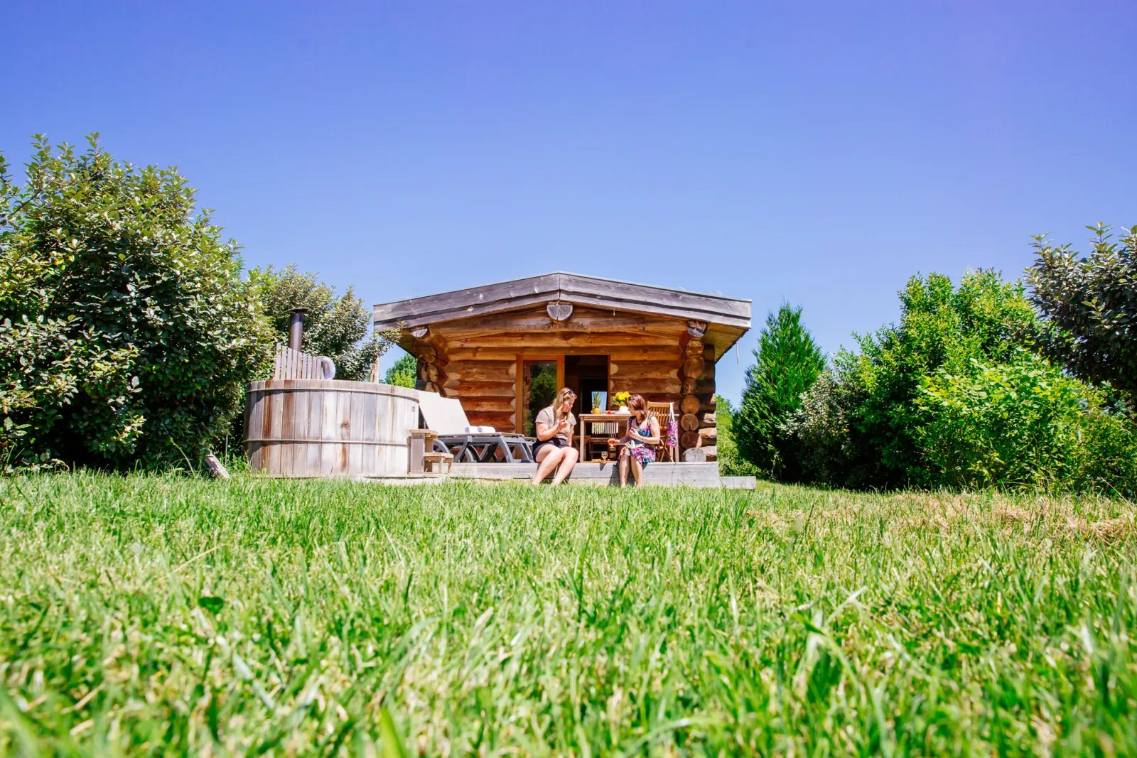 La Cabane de Trappeur & Spa privatif, cabane à Le Nizan - photo 2 sur 12