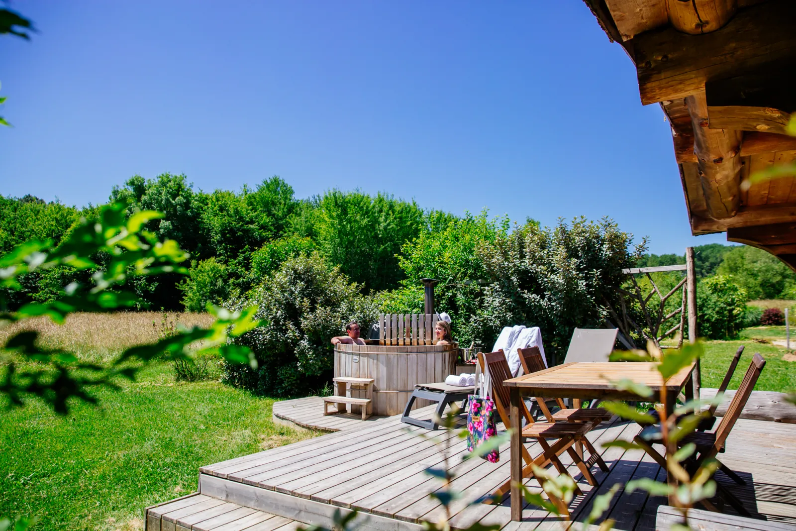La Cabane de Trappeur & Spa privatif, cabane à Le Nizan - photo 3 sur 12