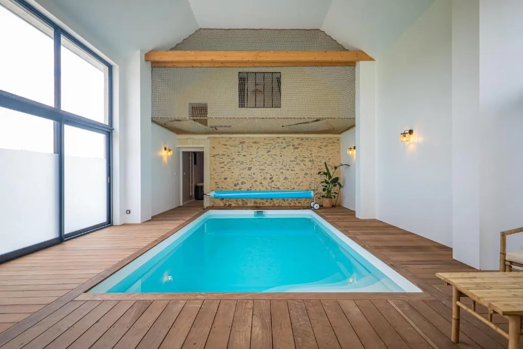 La Grange de Clyna - Maison avec piscine, sauna et bain à remous (Brette-les-Pins, Sarthe)