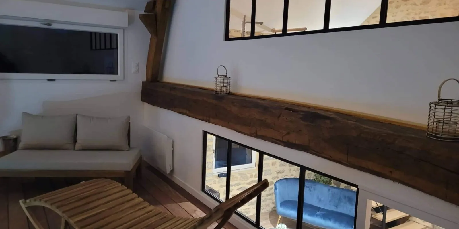 La Grange Épicurienne - Grange rénovée avec sauna, piscine et baignoire (La Ferrière-Bochard, Orne)