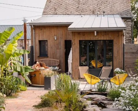 La Parenthèse d'Anna - Gîte écoresponsable avec bain nordique privatif (Guignen, Ille-et-Vilaine)