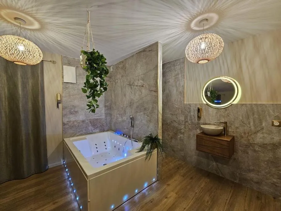 La Parenthèse d'Oyonnax - Appartement avec bain à remous en centre-ville (Oyonnax, Ain)