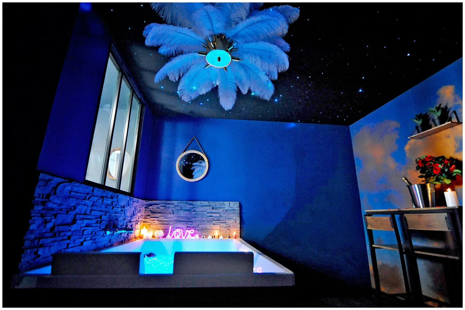 La Suite 7ème Ciel Étoilé, gîte spa à Bourgoin-Jallieu - photo 3 sur 12