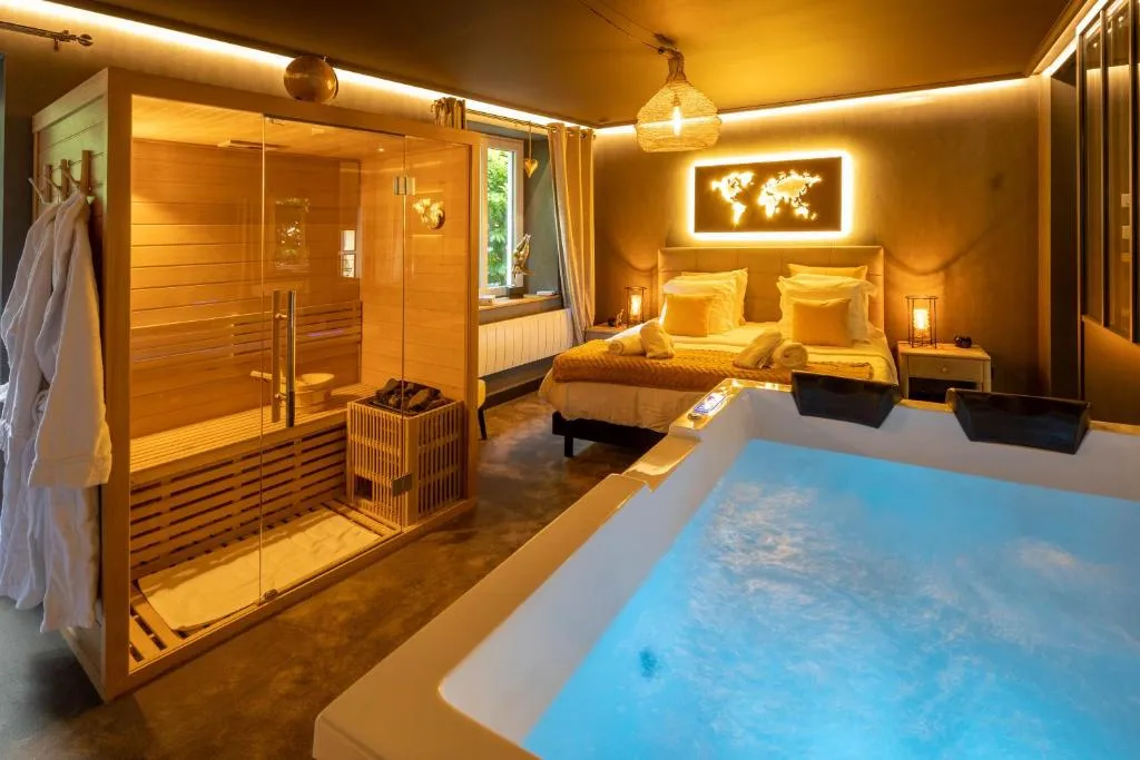 La Suite Spa et Sauna - Sauna et bain à remous (Kaysersberg Vignoble, Haut-Rhin)