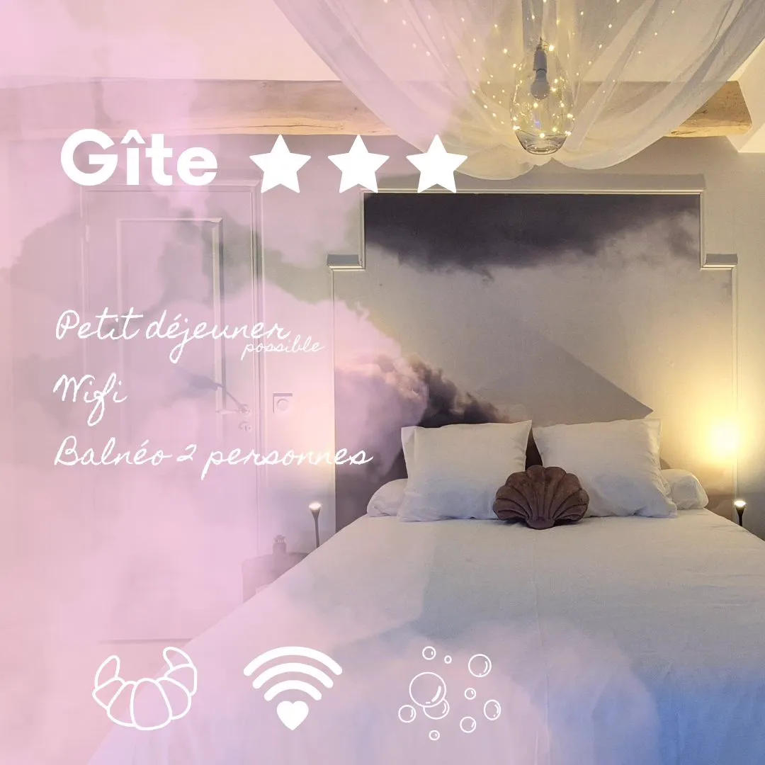 La tête dans les nuages - Appartement avec jacuzzi privatif (Saumur, Maine-et-Loire)