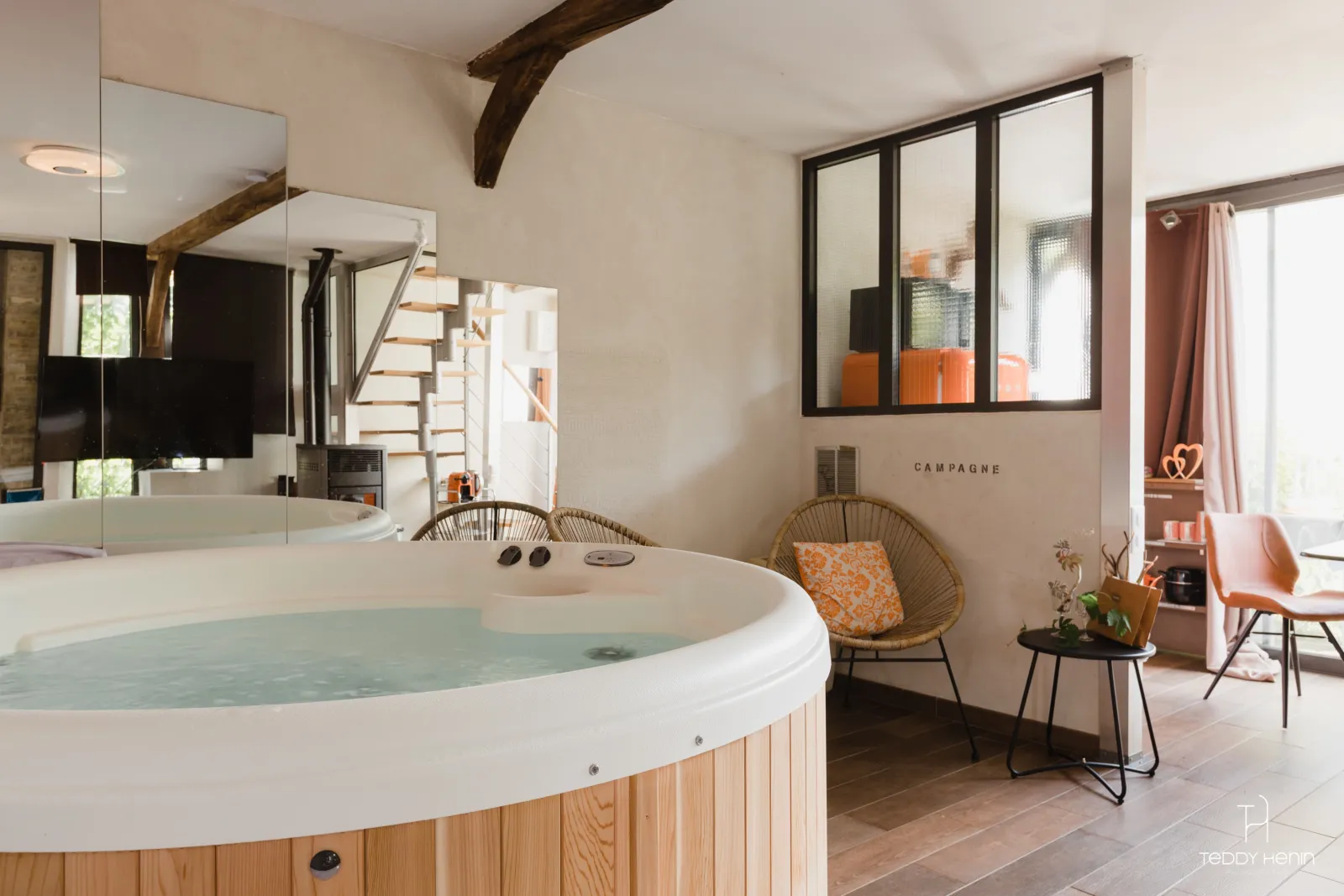 Le Cottage avec Spa privé, terrasse avec barbecue, location de Vélos électriques inclus - Les Aires en scènes (Epagne Epagnette, Somme)