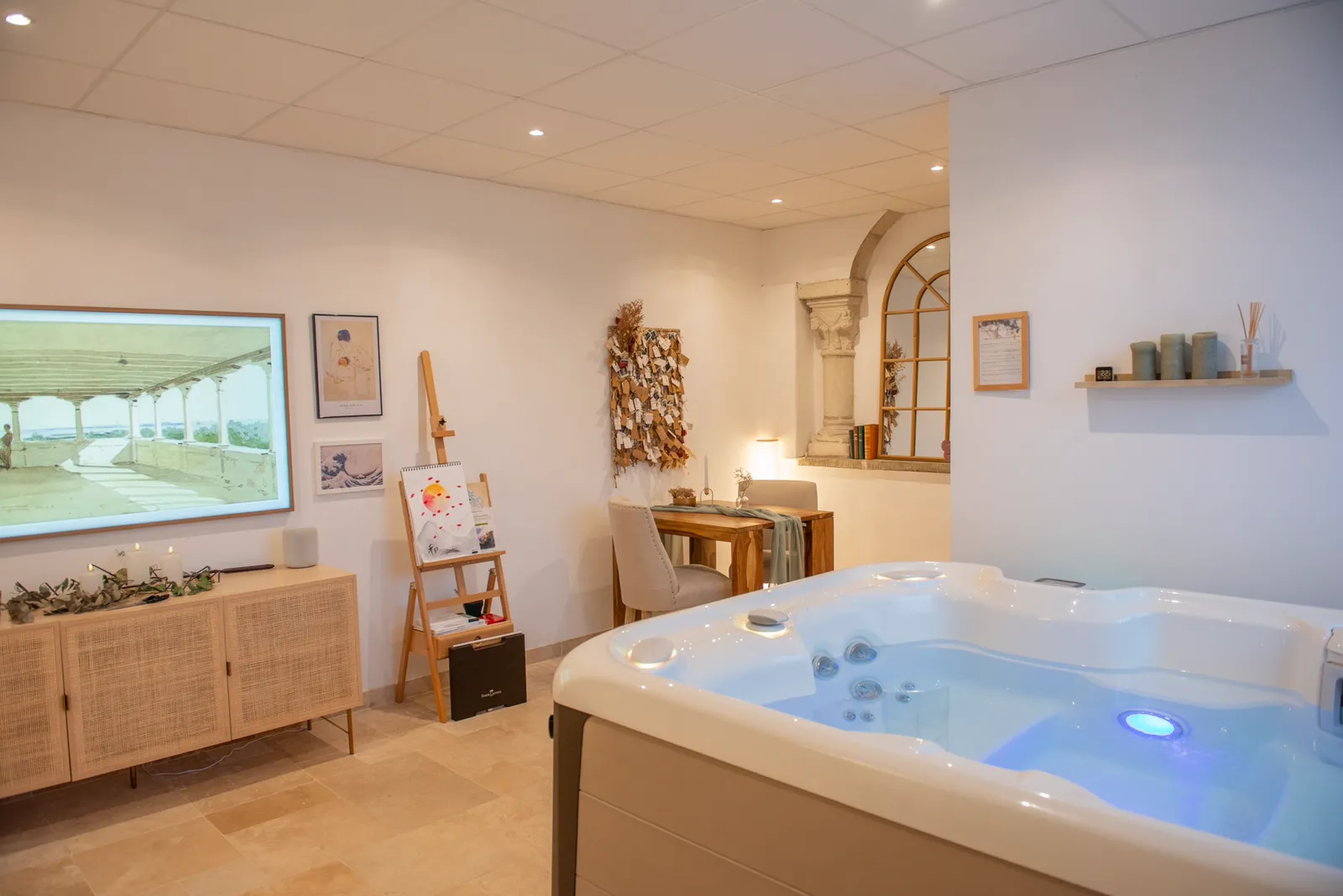 Le Couvent des Cordelières - Suite avec jacuzzi privatif et dîner (Vezins, Maine-et-Loire)