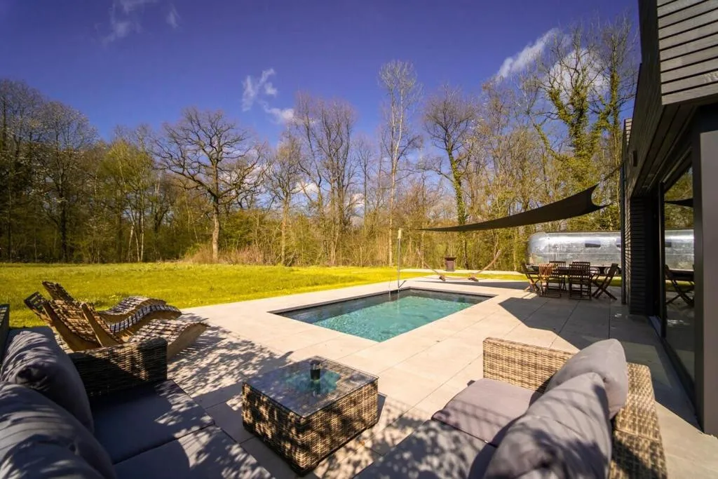 Le Fermage Piscine et Jacuzzi, gîte avec spa à Vincon - photo 2 sur 12