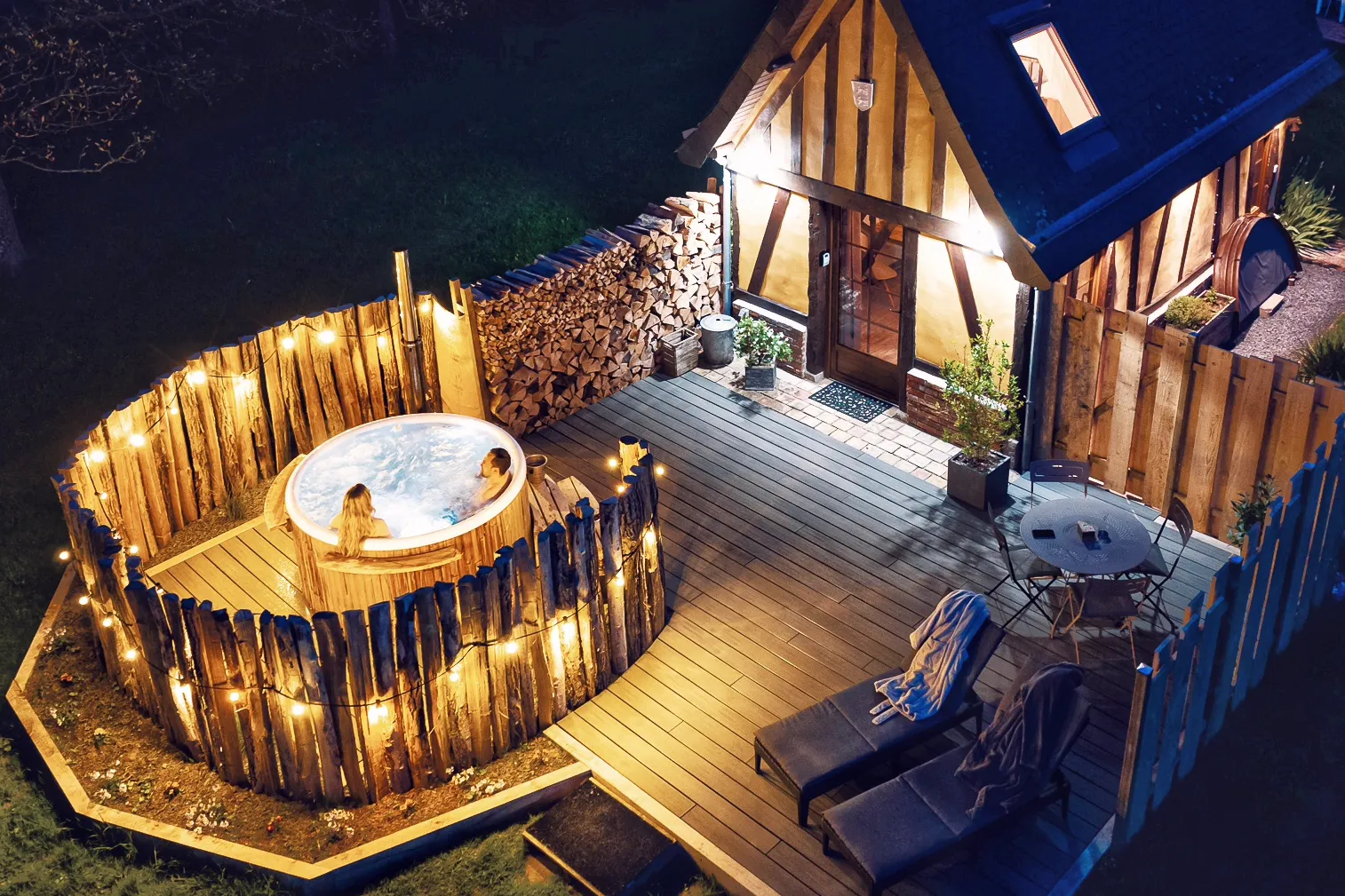 Le Puits Jaune - Gîte nature avec bain nordique (Saint-Denis-le-Thiboult, Seine-Maritime)