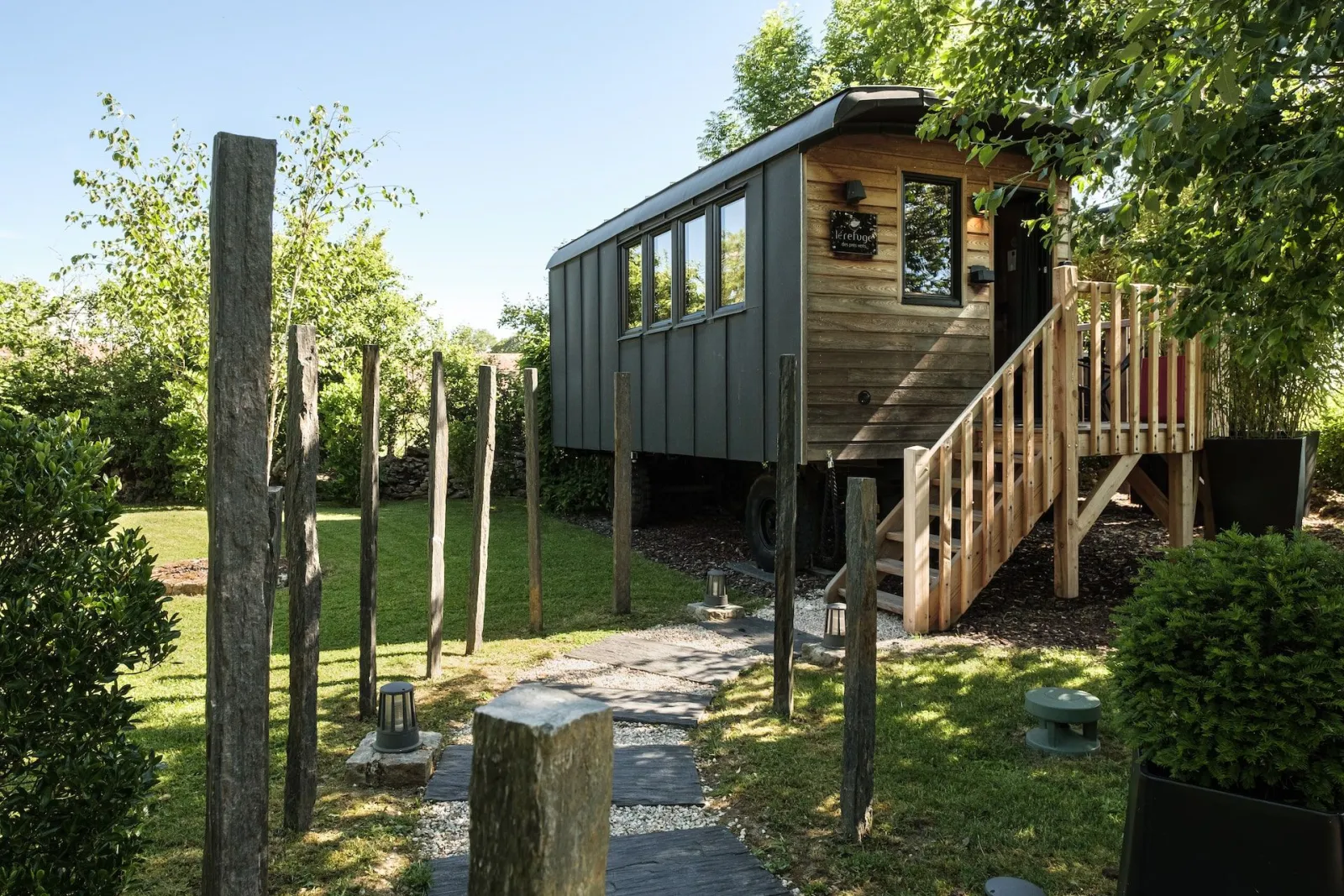 Le Refuge Spa, hébergement insolite à Jouey - photo 3 sur 5