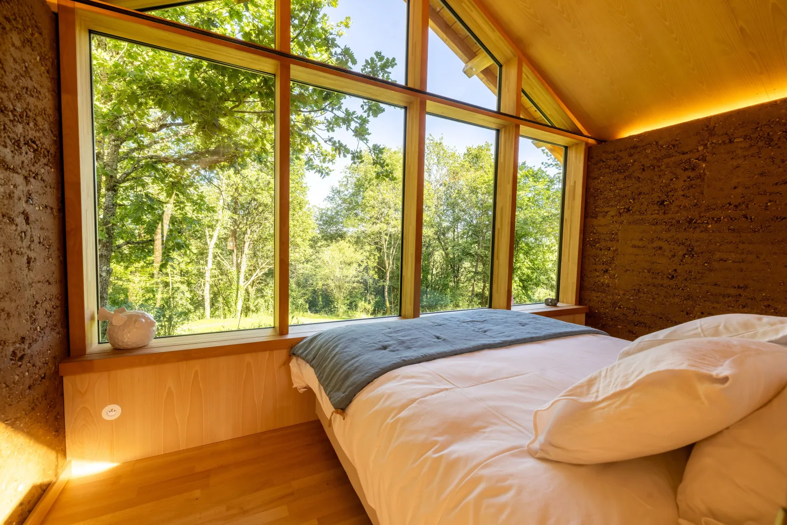 Lodge EAU - Écolodge avec bain nordique et sauna privatifs (Sauveterre-de-Rouergue, Aveyron)