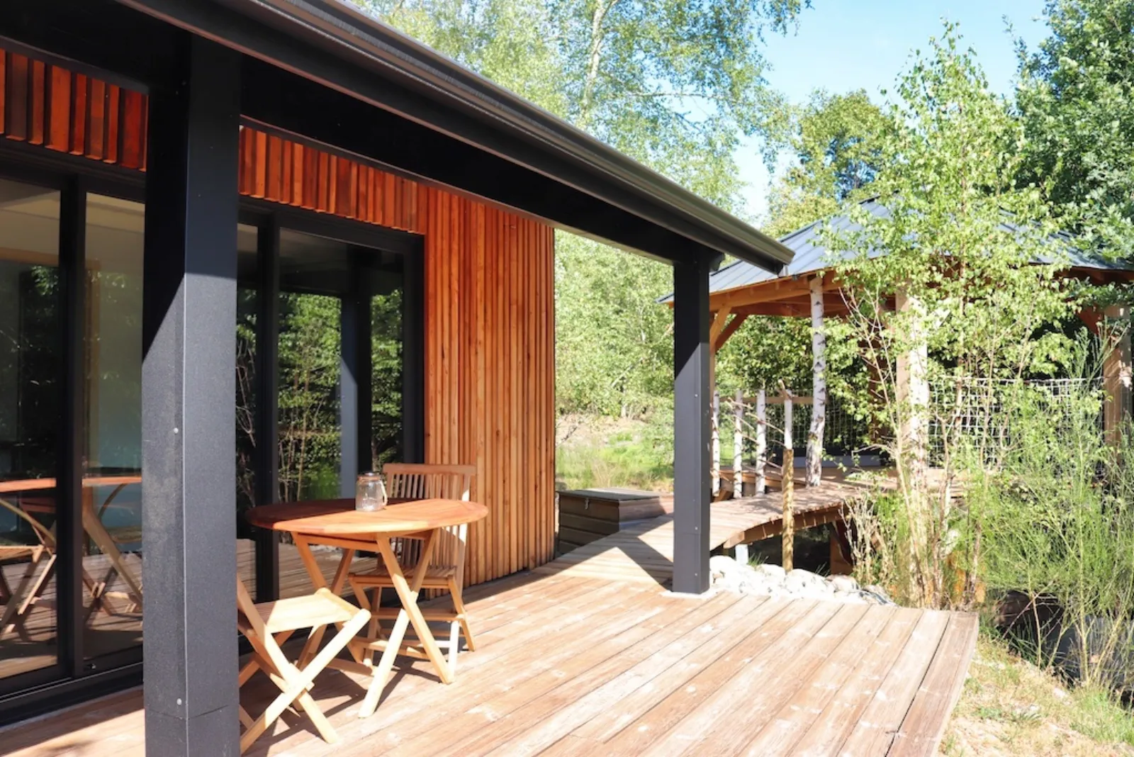 Lodge Spa privatif Quiétude, cabane à Marchal - photo 3 sur 12