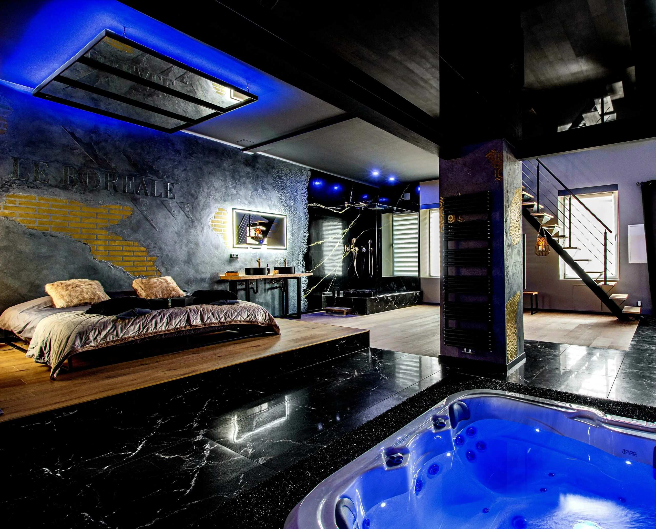 Loft Boréale, gîte avec spa à Mont-Saint-Martin - photo 3 sur 4