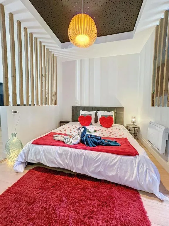 Loft King Size Jacuzzi, gîte avec spa à Saint-Étienne - photo 2 sur 12