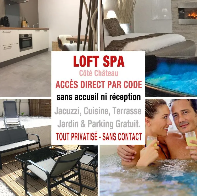 Loft Spa Côté Cité, gîte avec spa à Carcassonne - photo 2 sur 12