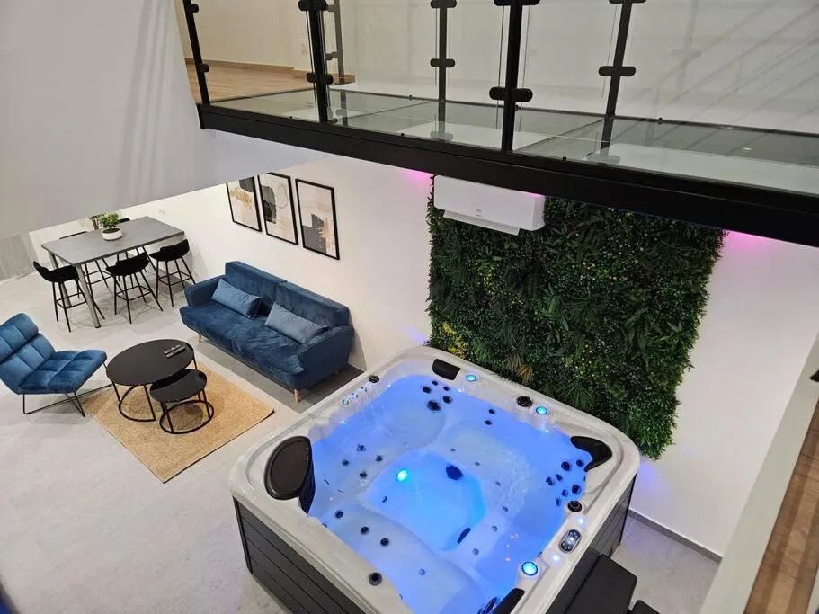 Loft Spa des Ducs 1 - Loft climatisé avec bain à remous et terrasse (Bar-le-Duc, Meuse)