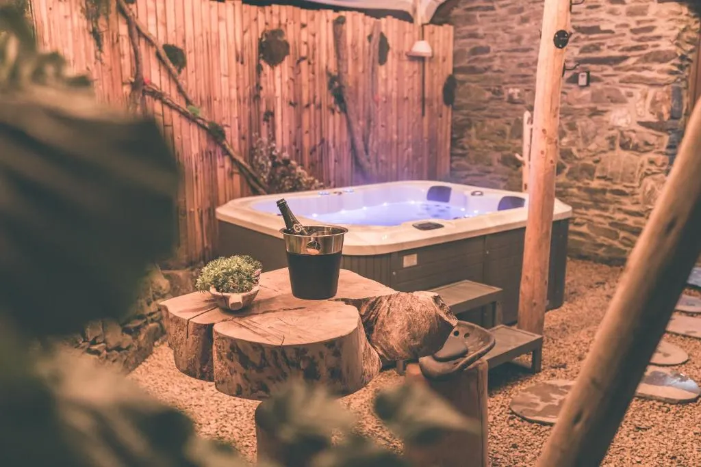 Maison Sauna et Jacuzzi de Stoumont - Escapade à deux avec jardin (Stoumont, Liège)