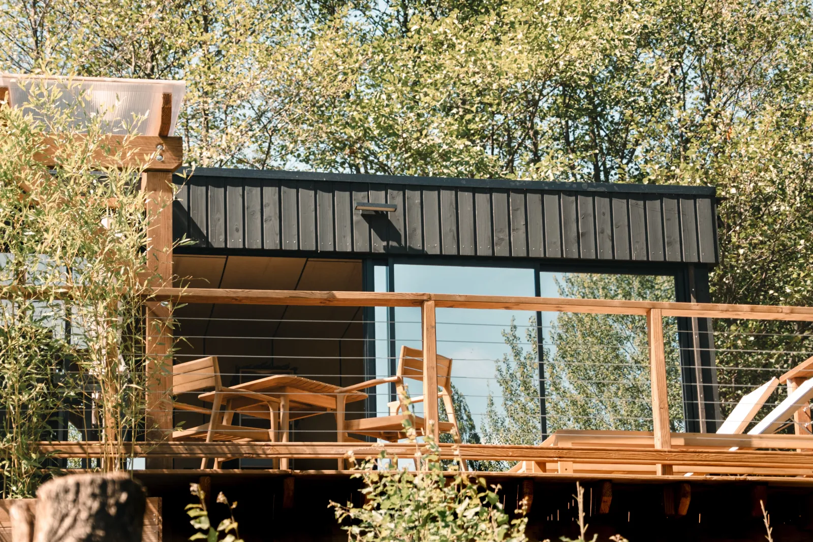 Mira Lodge Silva & Spa, cabane à Saint-André-de-Lancize - photo 2 sur 12