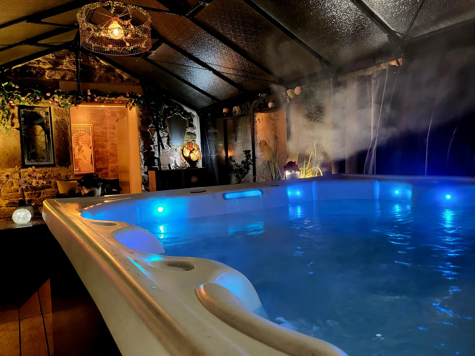 Nuances d'Alcôves - Love gîte avec jacuzzi sous verrière (Trevron, Côtes-d'Armor)