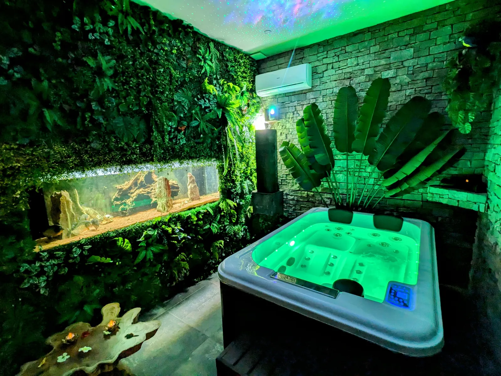 Nuit insolite avec Spa, sauna et jardin privatifs immersion en AMAZONIE - Spassionnement Agen (Le Passage d'Agen, Lot-et-Garonne)
