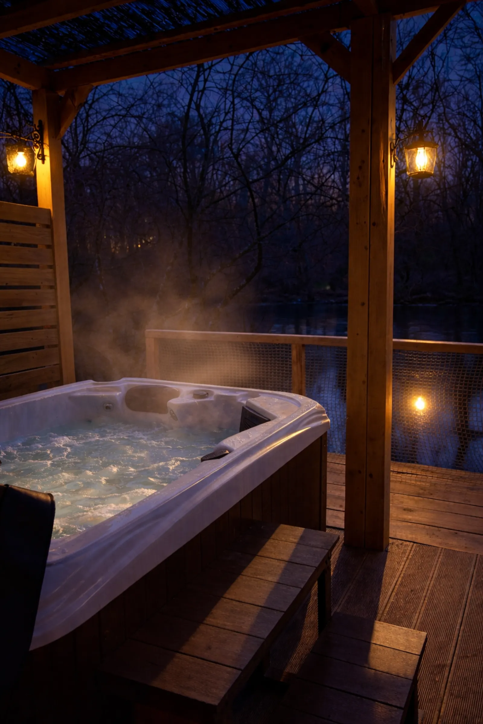 Nymphea & Spa - Cabane sur pilotis avec spa privatif (Malicornay, Indre)