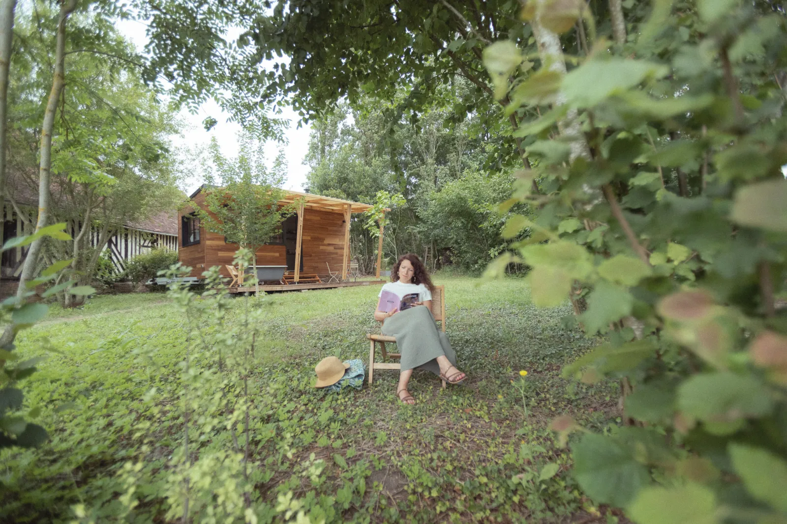 Pépiite Bocage Normand - Tiny house avec bain nordique (Saint-Pierre-en-Auge, Calvados)