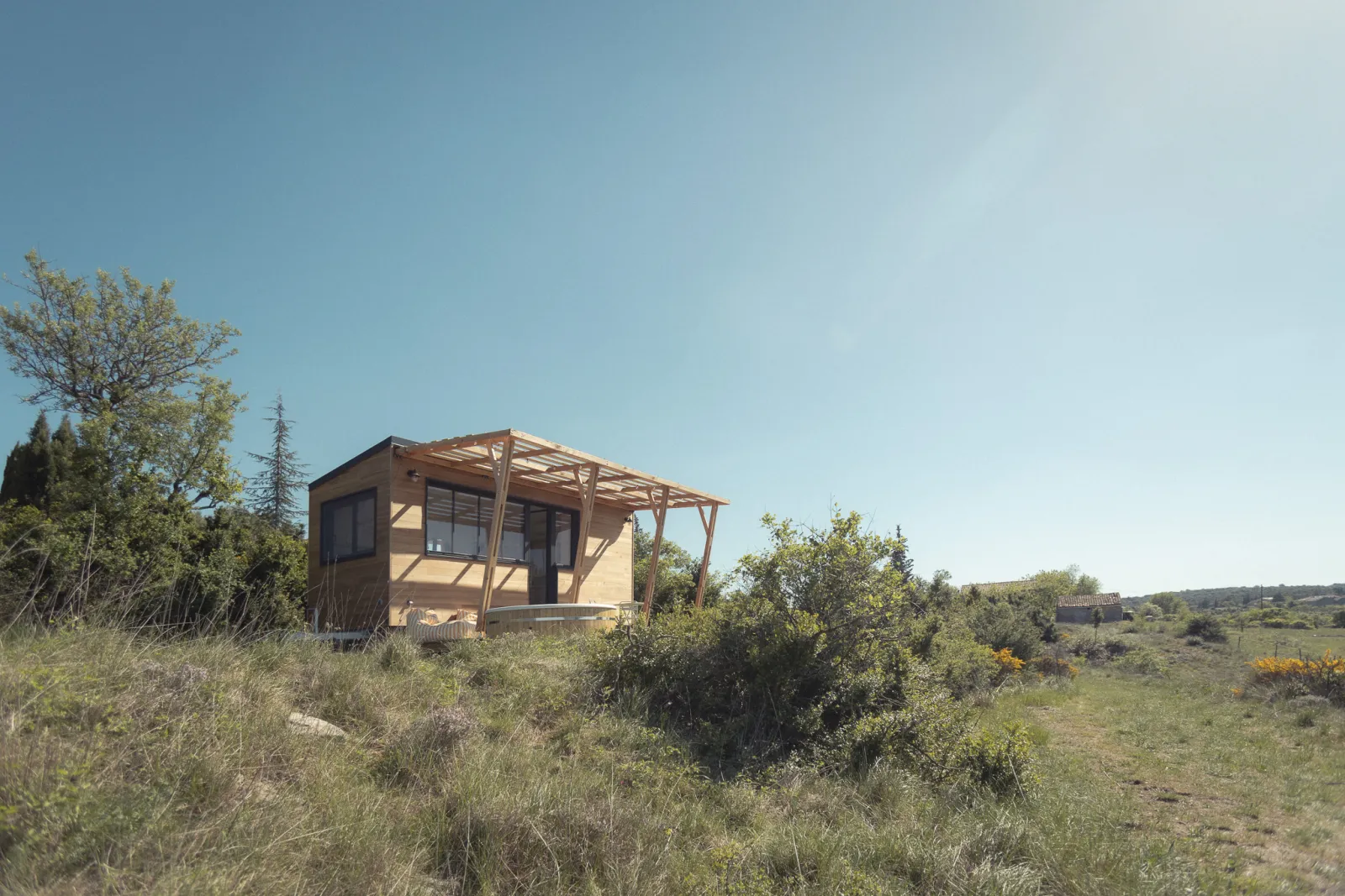 Pépiite Gorges de l'Ardèche - Tiny house avec jacuzzi privatif (Saint-Remèze, Ardèche)