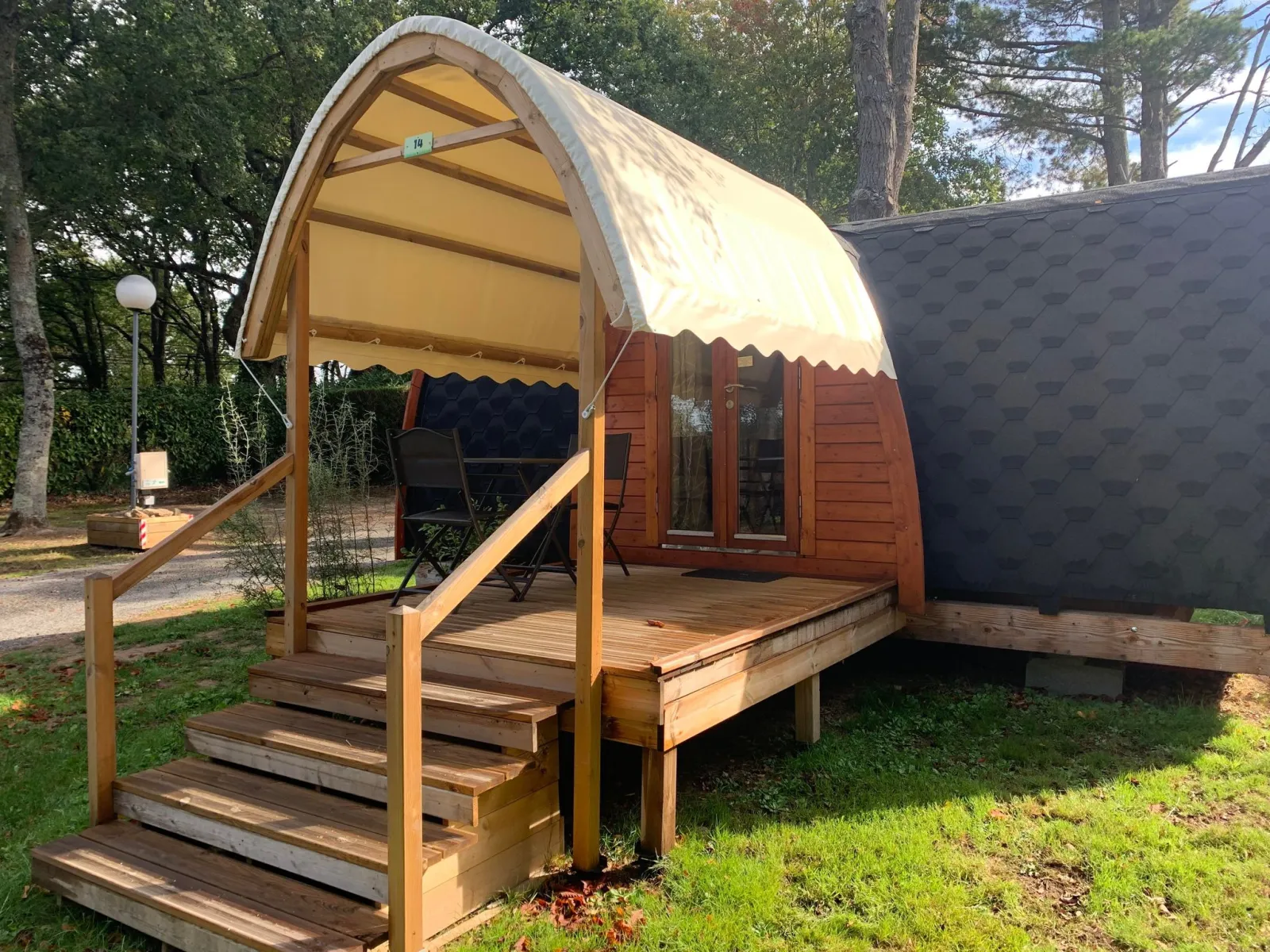 Pod Duo 2 - Camping de l'Étang du Pays Blanc (Guérande, Loire-Atlantique)