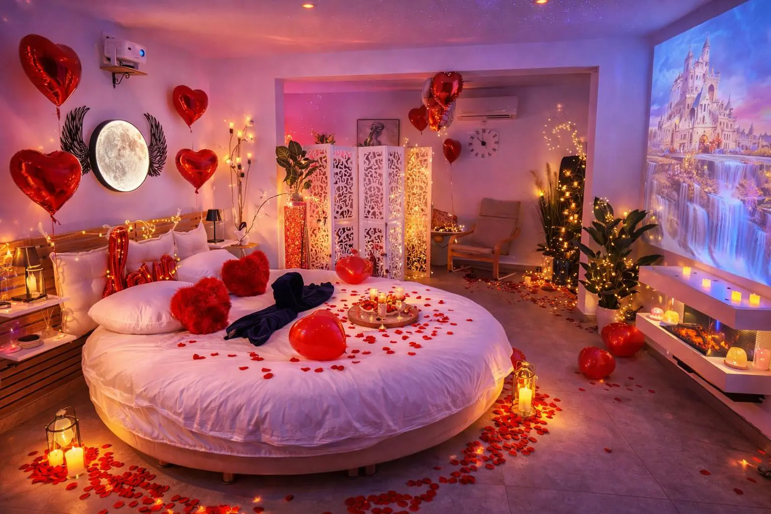Romantic Room Alexis - Suite Spa, Cinéma & Piscine (La Seyne-sur-Mer, Var)