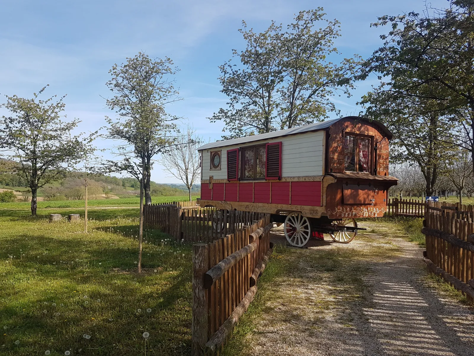 Roulotte Romantique du Vercornoix - Vercornoix (Saint-Jean-en-Royans, Drôme)