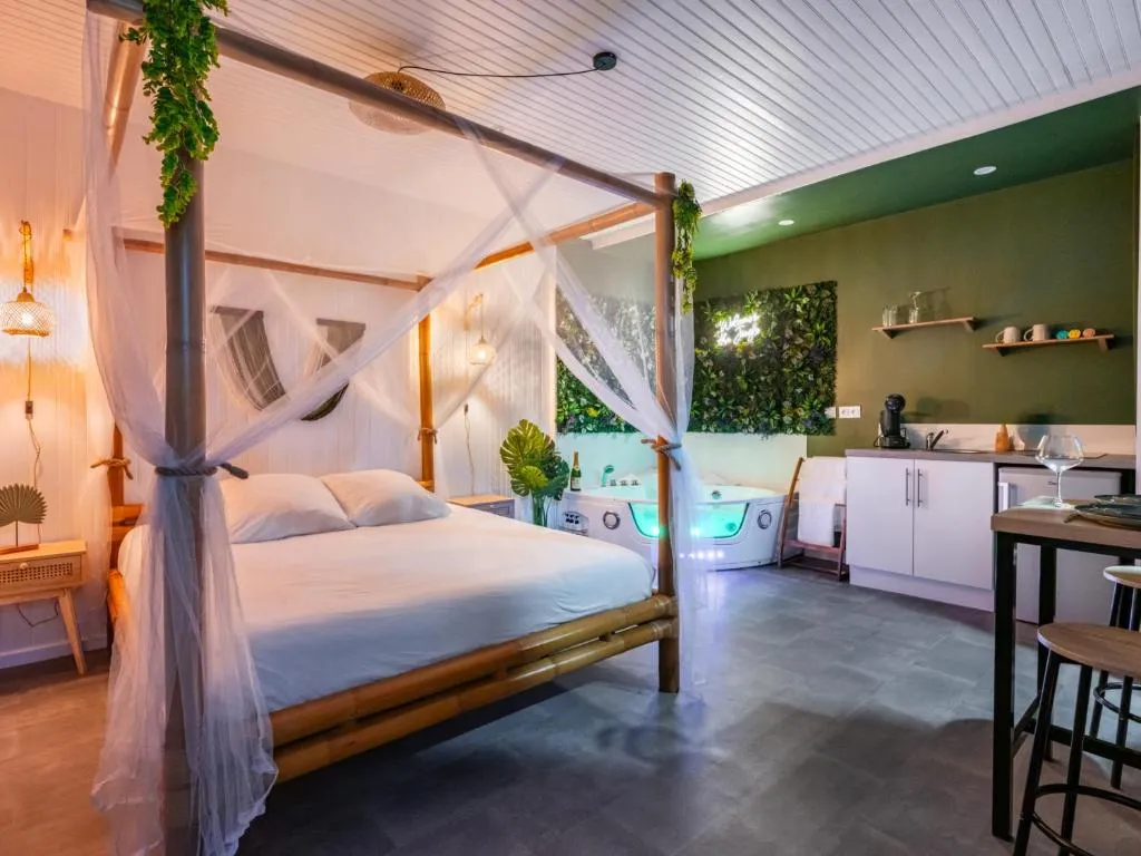 Sault Tropical, gîte avec spa à Sault - photo 2 sur 12