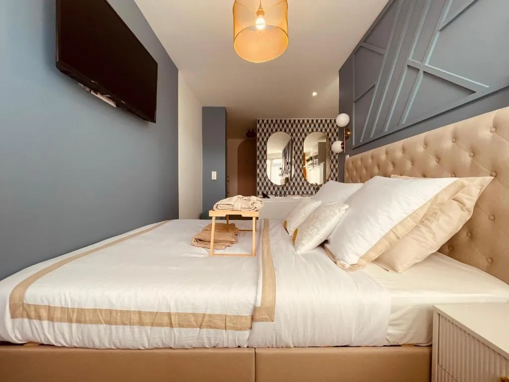 Studio balnéo Anastasia, gîte avec spa à Rouen - photo 2 sur 12