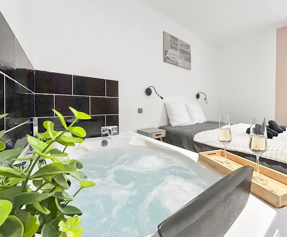 Studio balnéo et cinéma XXL, gîte avec spa à Tourcoing - photo 3 sur 11