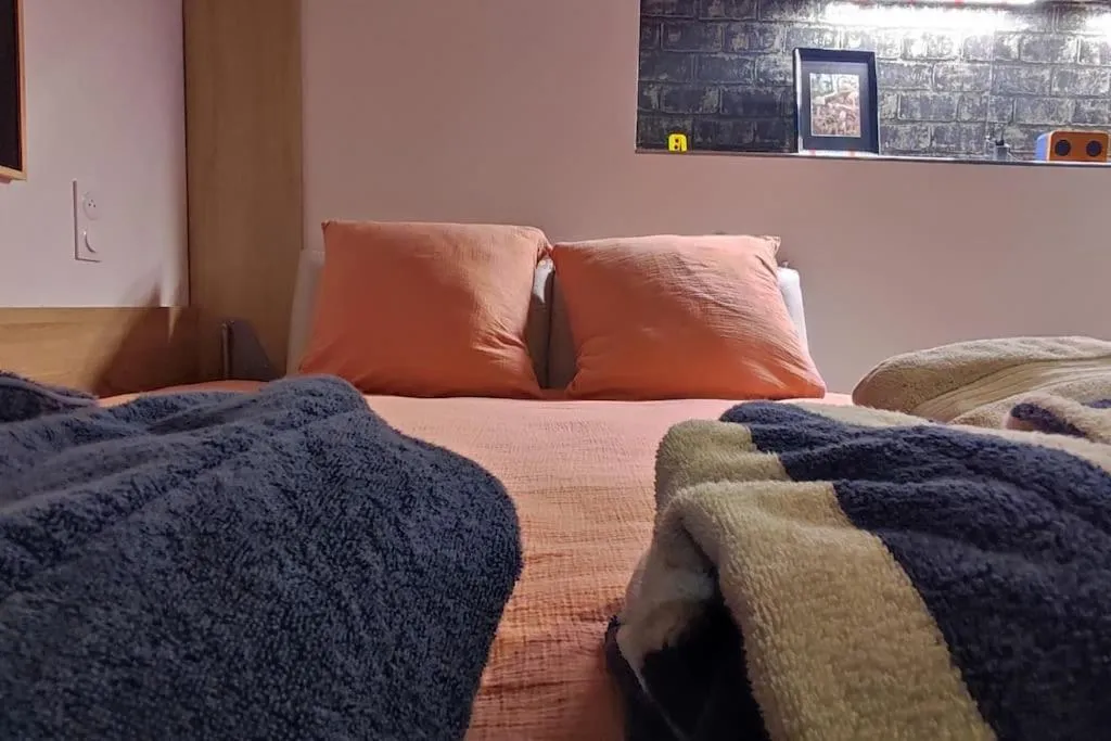 Studio balnéo paisible, gîte avec spa à Vezin-le-Coquet - photo 2 sur 12