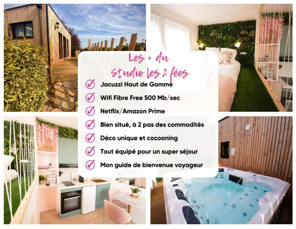 Studio Les 2 Fées, gîte avec spa à Montfort-sur-Meu - photo 3 sur 12