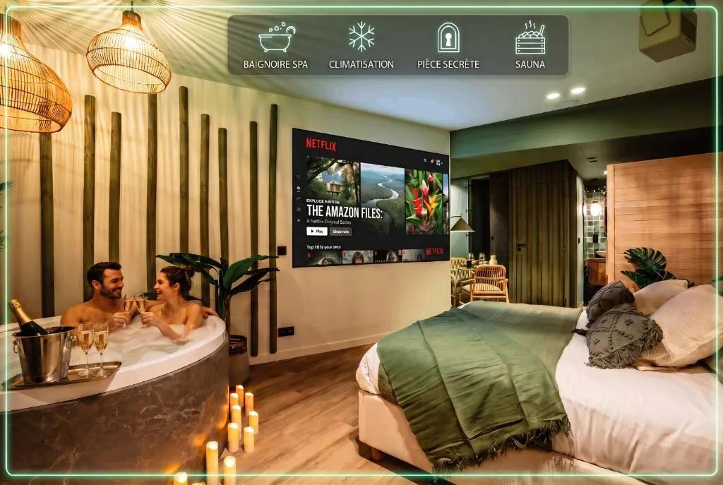 Suite Bali - Balnéo, sauna et hammam climatisée (Strasbourg, Bas-Rhin)