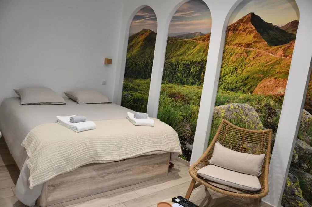 Suite balnéo d'Aurillac - appartement central avec lit queen size (Aurillac, Cantal)
