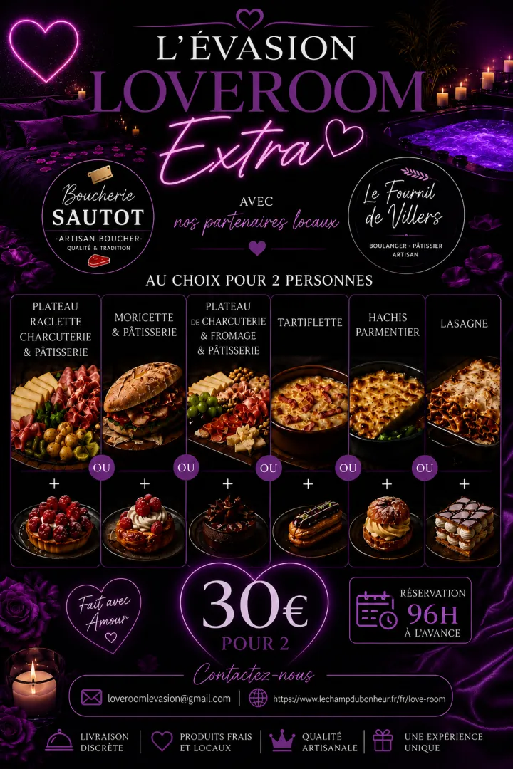 Suite Balnéo d'Esprels, gîte avec spa à Esprels - photo 2 sur 3