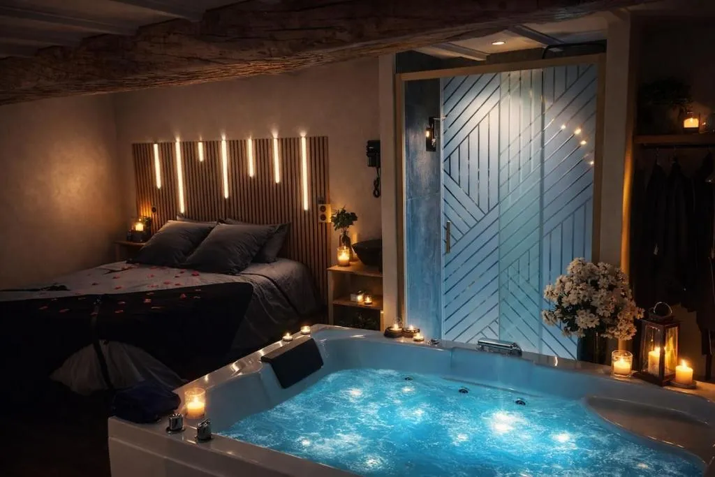 Suite balnéo de Cogny, gîte avec spa à Cogny - photo 3 sur 7