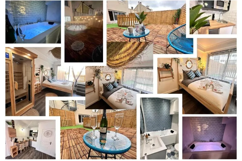 Suite balnéo et sauna des Orphelins, gîte avec spa à Reims - photo 3 sur 12